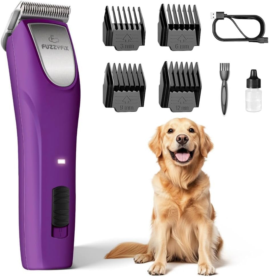 professional-dog-clippers-for-grooming-thick-curly-matted-coats-detachable-a5-blade-metal-guide-combs-kit-for-horse-animal-breeds-low-noise-cordless-pet-hair-trimmer-with-2-speed-bluewave