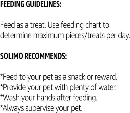 Amazon Brand - Solimo Duck Jerky Dog Treats,2 Pounds5