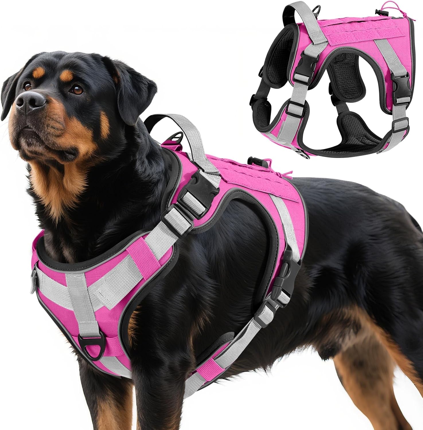 vavopaw-dog-seat-belt-vest-harness-for-car-2-in-1-seatbelt-buckle-soft-breathable-mesh-adjustable-buckle-nylon-heavy-duty-pet-safety-seat-belts-for-small-medium-large-pets-black-l