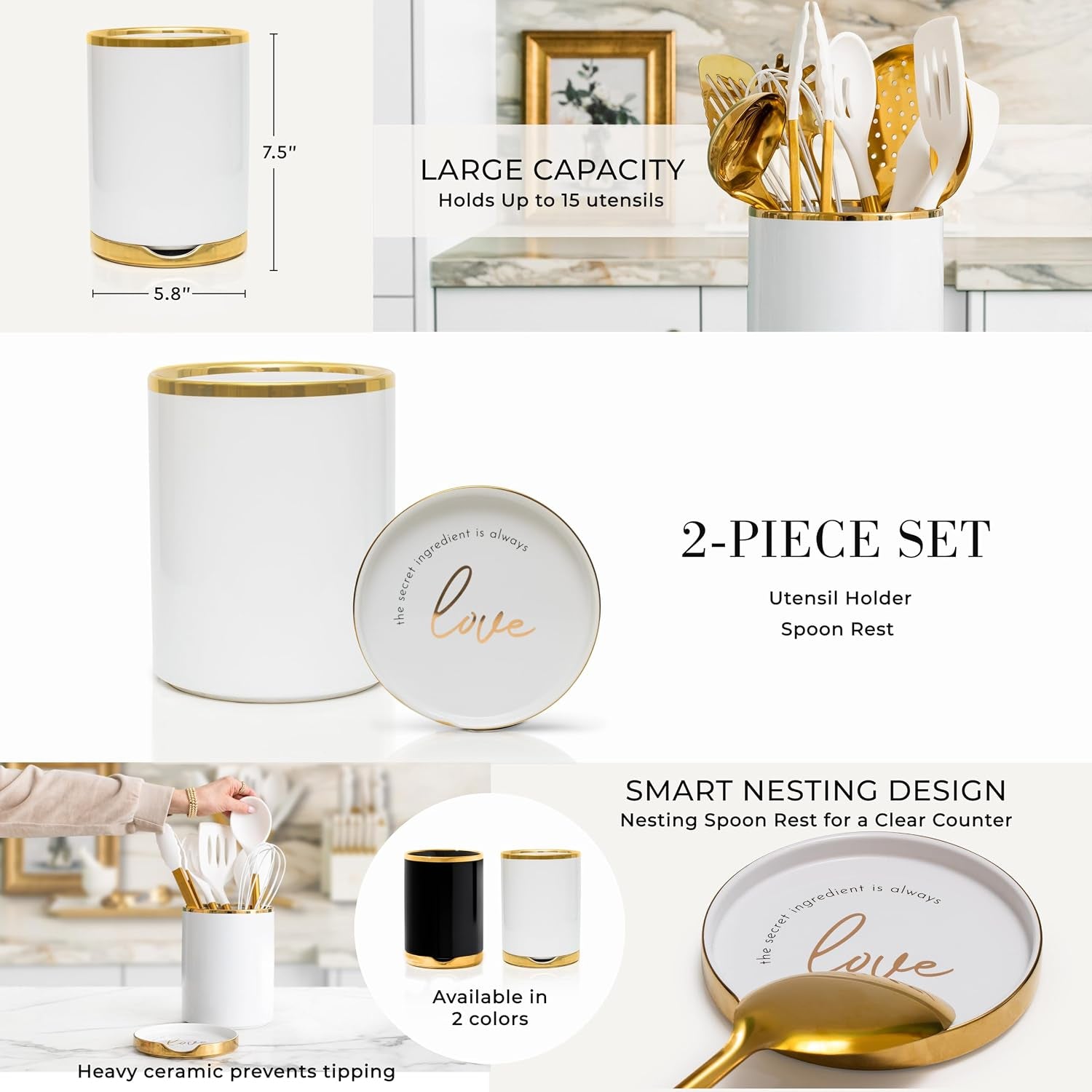 white-and-gold-cooking-utensils-set-13-piece-kitchen-set-with-white-ceramic-utensil-holder-and-stackable-gold-spoon-rest-luxury-kitchen-accessories-for-stylish-cooking