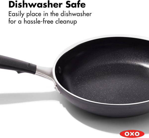 OXO 8” Non-Stick Every Day Frying Pan, Bpa-Free Comfort Grip Silicone Handle, Dishwasher & Oven Safe, Pfas-Free Ceramic Skillet, Black6