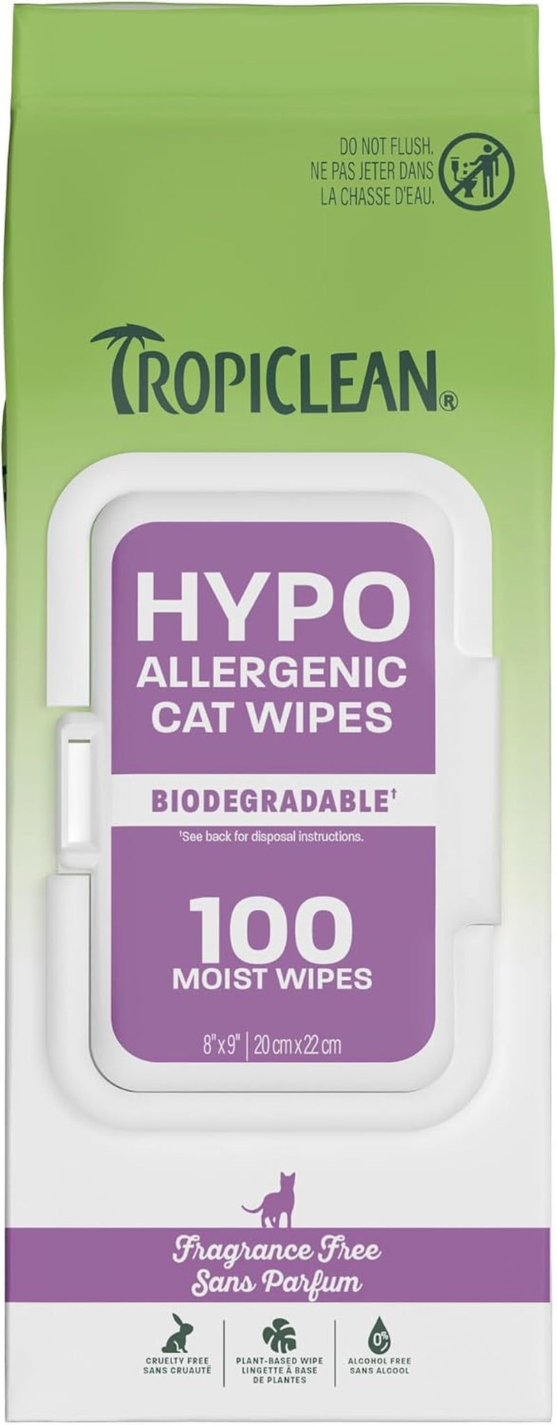 tropiclean-hypoallergenic-dog-wipes-fragrance-free-100ct-for-dogs-cats-puppies-kittens-sensitive-skin-safe-gently-removes-dirt-dander