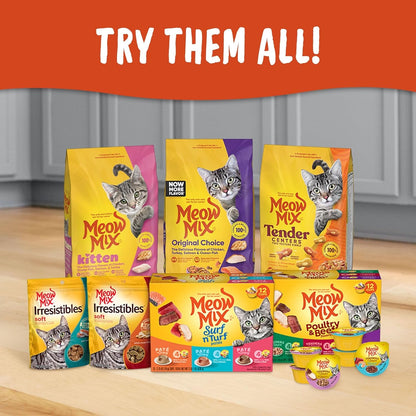 Meow Mix Irresistibles Soft Cat Treats with Real White Meat Chicken, 6.5 Oz6