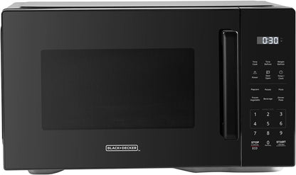 BLACK+DECKER Countertop Microwave Oven, 1.1 Cu.Ft,1000W,Child Safety,Black | 6 One-Touch Presets, Express Cooking, 10 Power Levels, Child Safety Lock, for Apartments & Dorms1
