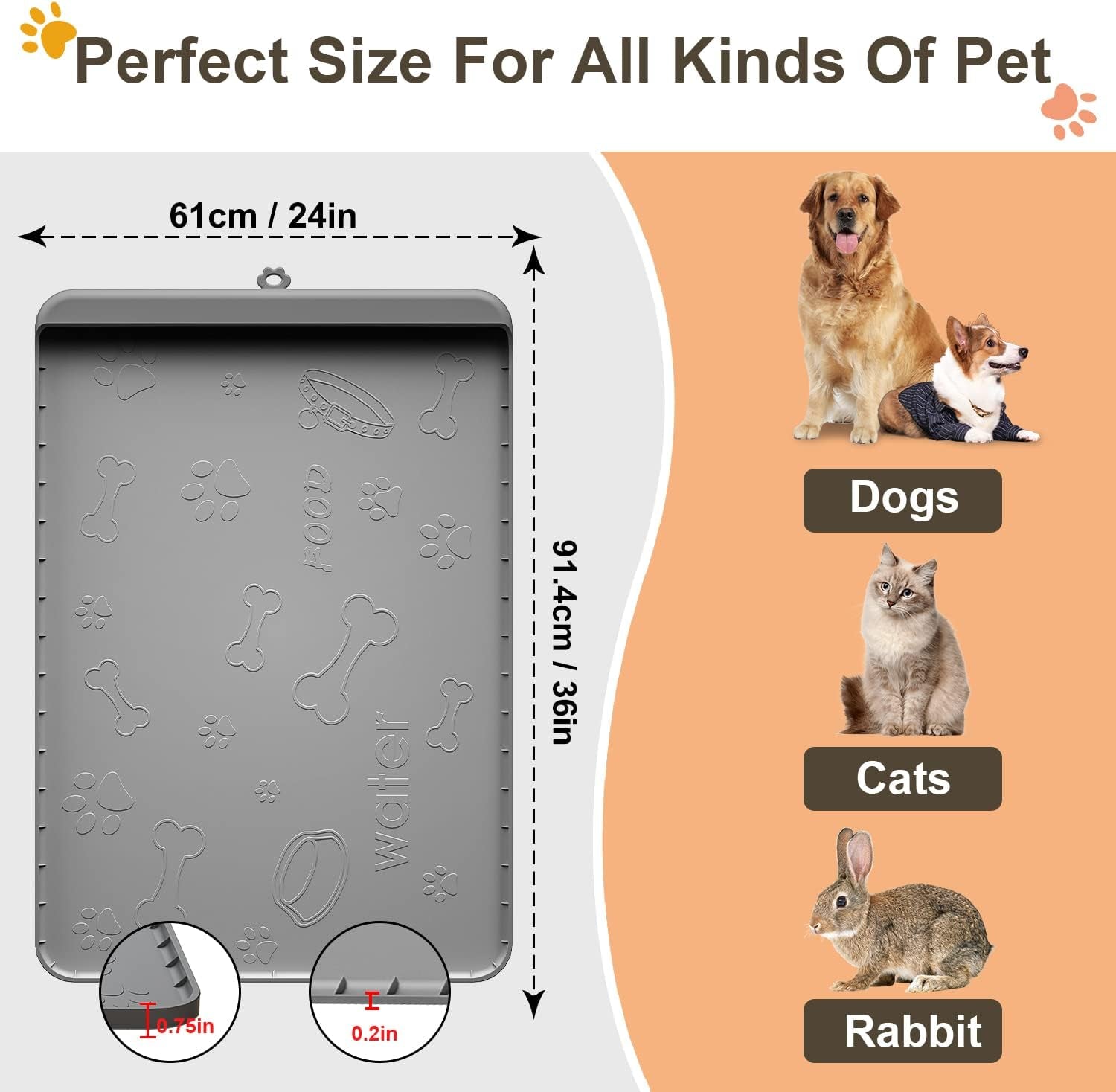 dog-food-mat-36x24-silicone-dog-mat-for-food-and-water-large-pet-feeding-mats-with-residue-collection-pocket-waterproof-dog-cat-bowl-mat-with-high-edges-to-prevent-water-food-spills-gray