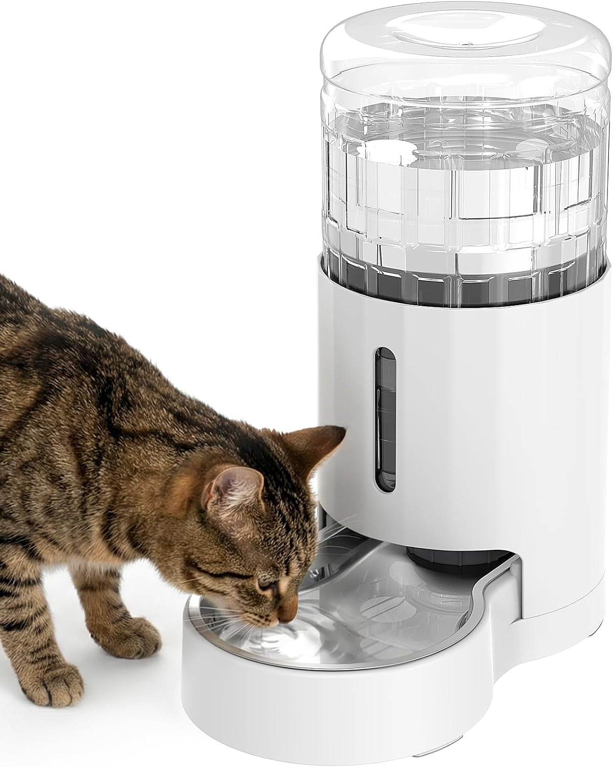 junspow-cat-water-dispenser-and-stainless-steel-bowl-automatic-gravity-water-dispenser-for-cats-or-small-medium-size-dogs-large-capacity-easy-to-clean-and-safe-for-pets