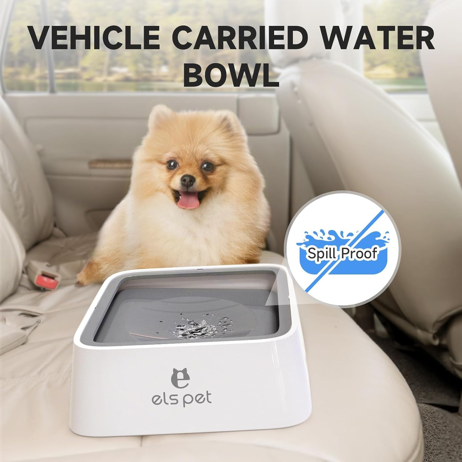 els-pet-grey-70oz-2l-no-spill-dog-cat-bowl-carbon-filter-water-dispenser-70oz-2l-floating-disk-slow-drink-activated-carbon-filter-dual-spill-proof-anti-slip-dishwasher-safe-medium-large-dogs