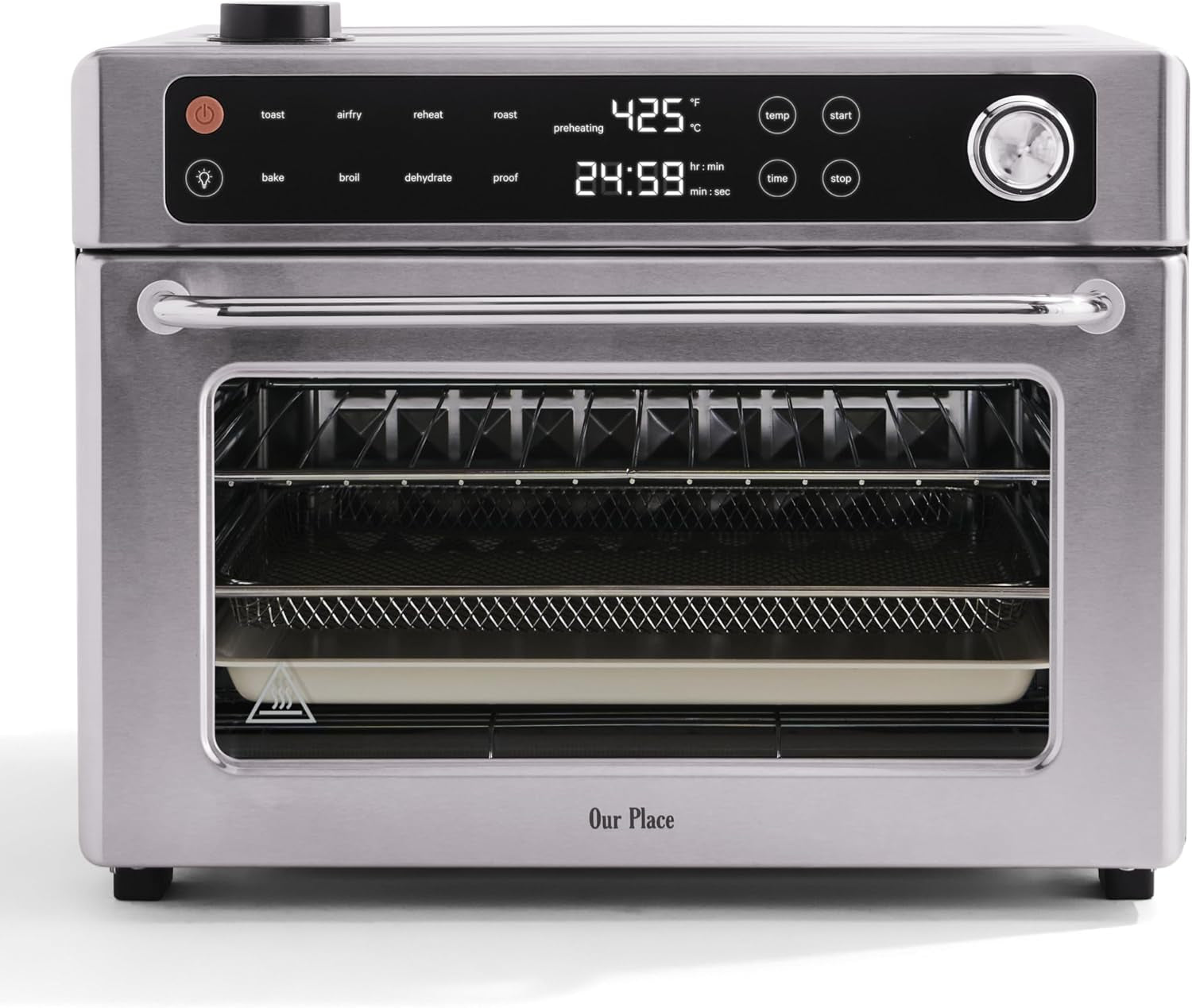 our-place-wonder-oven-pro-8-in-1-digital-air-fryer-oven-3-rack-32-qt-non-toxic-air-fryer-toaster-oven-combo-basket-rack-pan-tray-air-fry-toast-roast-bake-reheat-broil-proof-dehydrate