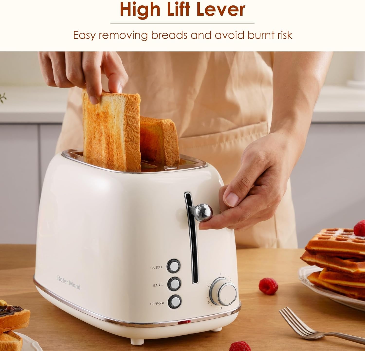 2-slice-toaster-retro-stainless-steel-with-bagel-cancel-and-defrost-functions-6-bread-shade-settings-extra-wide-slots-and-removable-crumb-tray-cream