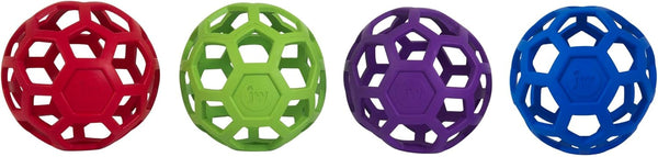 JW Pet Hol-Ee Roller Dog Toy Puzzle Ball, Natural Rubber, Extra Large (7.5 Inch Diameter), Colors May Vary, (Count of 1)5