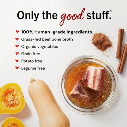Stella & Chewy'S Human-Grade Grass-Fed Beef Bone Broth for Dogs - Joint & Gut Health Liquid Food Topper with Collagen & Turmeric, 16 Fl Oz Resealable Pouch4
