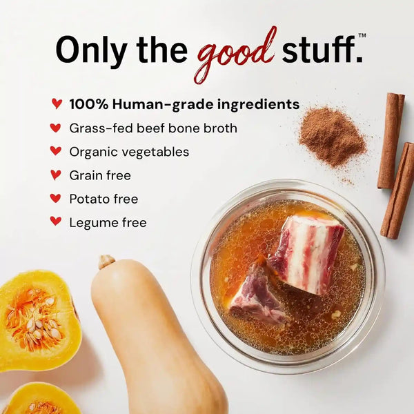 Stella & Chewy'S Human-Grade Grass-Fed Beef Bone Broth for Dogs - Joint & Gut Health Liquid Food Topper with Collagen & Turmeric, 16 Fl Oz Resealable Pouch4