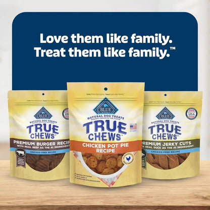 Blue Buffalo True Chews Chicken Pot Pie Natural Dog Treats, Real Meat Dog Snacks, Healthy Reward or Training Treat, Made in the USA with Real Chicken & Natural Ingredients, 12 Oz.9