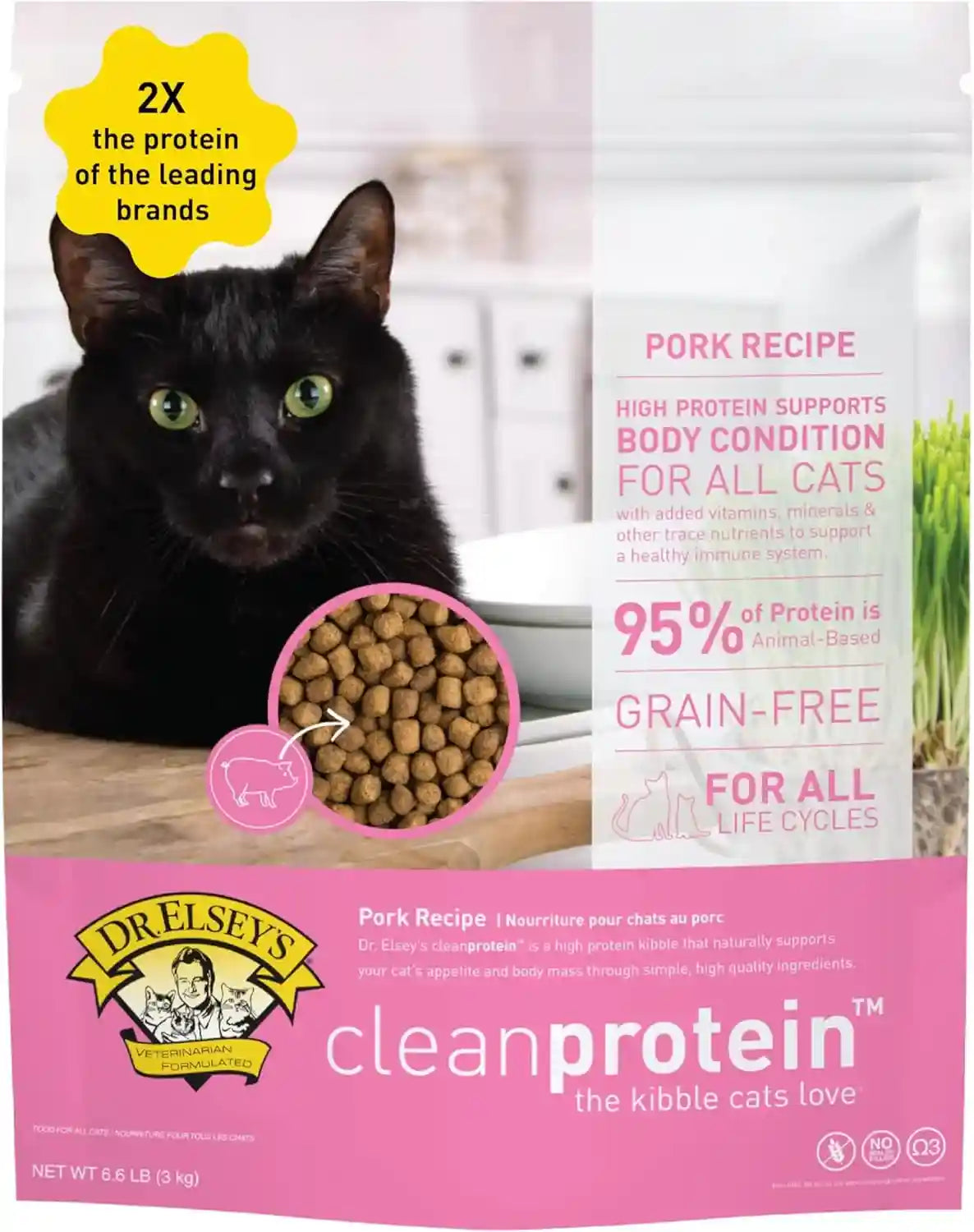 dr-elseys-cleanprotein-chicken-cat-kibble-2-lb-bag