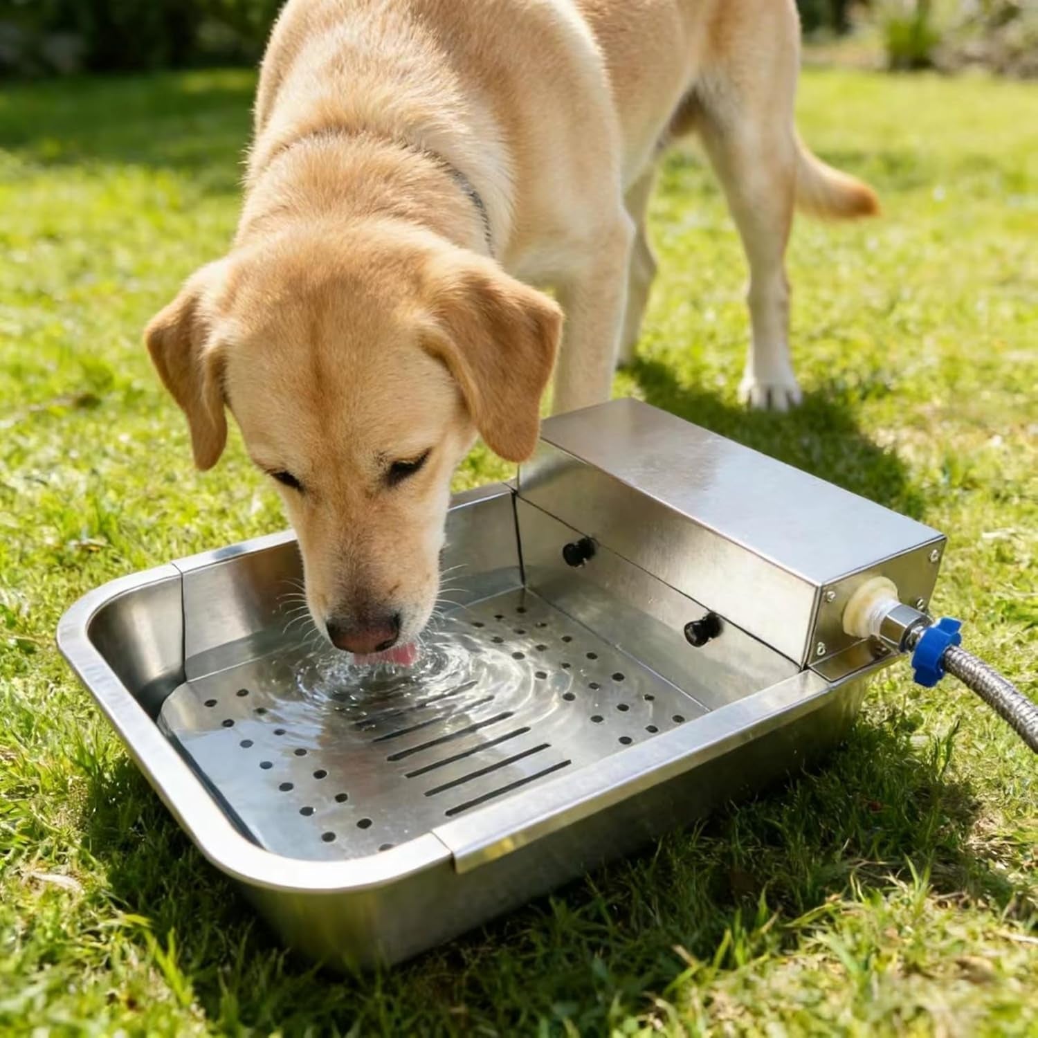 automatic-dog-water-dispenser-3-gallon-stainless-steel-outdoor-drinking-bowl-for-large-dogs-self-filling-water-bowl-with-a-filter-design-to-filter-large-debris11l-b