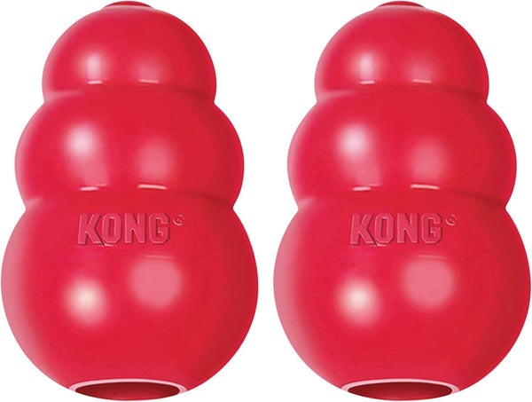 KONG Classic Stuffable Dog Toy - Fetch & Chew Toy for Dogs - Treat-Filling Capabilities & Erratic Bounce for Extended Play Time - Durable Natural Rubber Material - for Large Dogs11