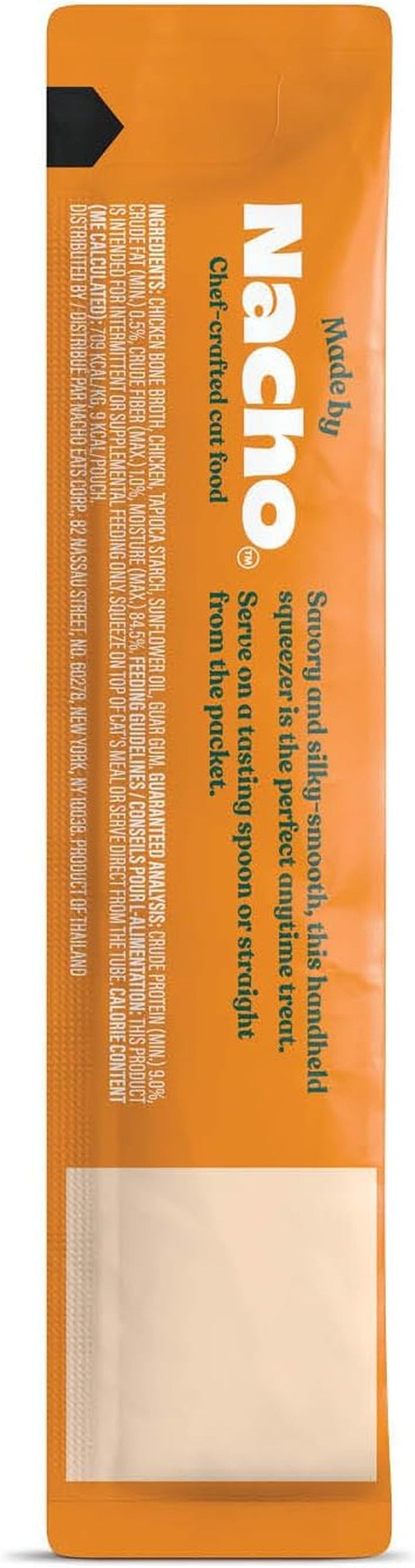 Made by Nacho Lickable Cat Treats Mousse Tubes 12 Count with Bone Broth Chicken Recipe (.5 Oz) No Grains, Corn, Wheat or Soy3