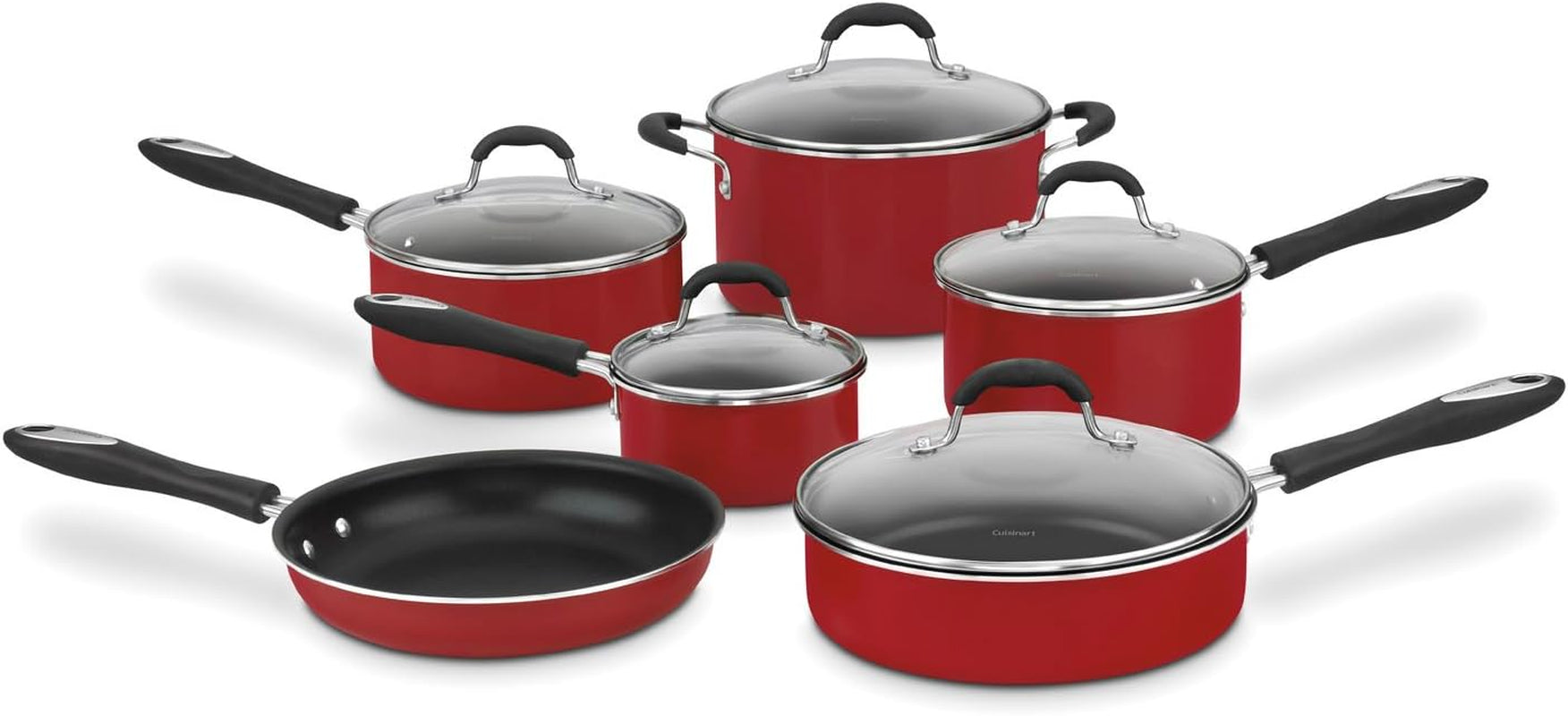 55-11r-11-piece-set-advantage-nonstick-cookware-red