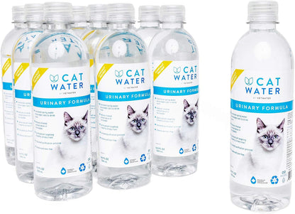 CATWATER by VETWATER | Ph-Balanced and Mineral-Free Cat Water | Clinically Proven Urinary Formula | Helps Prevent Cat Urinary Issues, FLUTD | 135.2 Oz, 2-Pk, Clear (CW60101-2)5