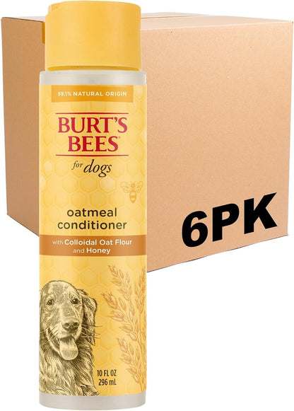 Burts Bees for Pets Oatmeal Dog Conditioner, Fragrance-Free, 10 Fl Oz | Colloidal Oat Flour and Honey Moisturize and Soften Dry Coats; Ph-Balanced, 95% Natural Origin12