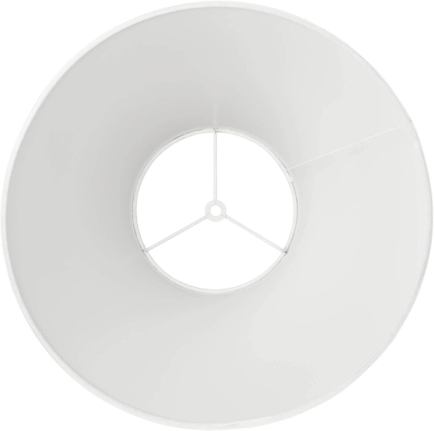 antique-large-white-linen-lamp-shades-6-5x15x10-75-spider-set-of-2-6-5-top-x-15-bottom-x-10-75-high-replacement-for-table-lamps-empire-shade-pre-assembled-harp-finial