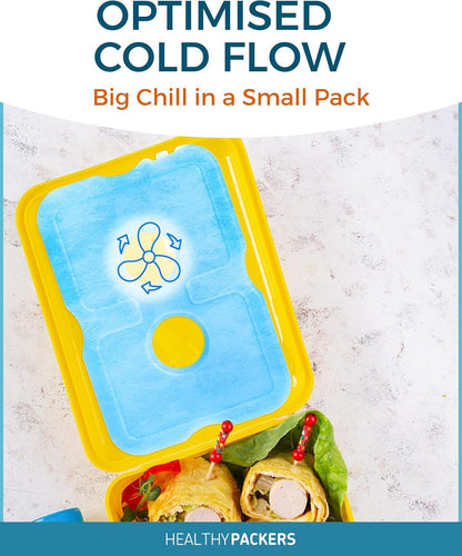 Ice Packs for Lunch Boxes & Coolers - Freezer Packs - Original Cool Pack | Cooler Accessories for Beach, Camping & Fishing | Slim & Long-Lasting Reusable Ice Pack for Cooler3