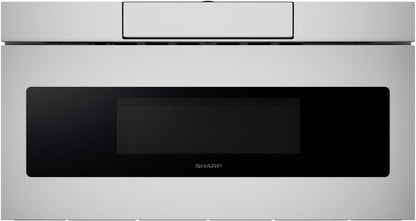 SMD3070ASY Microwave Drawer Oven, 30-Inch, 1.2 Cubic Feet, 950 Watt, Concealed Angled Touch Control Panel with Digital LCD Display, Stainless Steel | 950 Watt, Concealed Angled Touch Control Panel, Digital LCD Display, Stainless Steel1