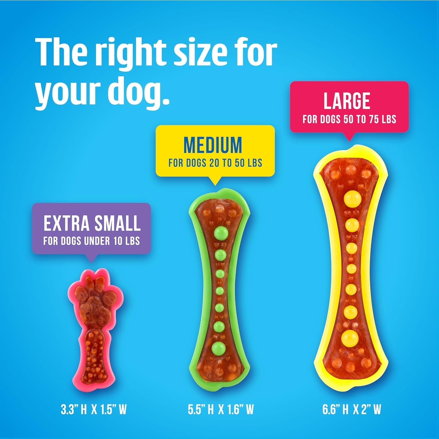 hartz-chew-n-clean-dental-duo-dog-treat-chew-toy-color-varies-medium-3-pack