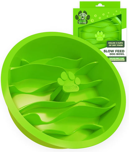 Mighty Paw Interactive Dog Lick Bowl, Bpa-Free Silicone, Anxiety Relief, Dishwasher Safe, 2 Modes, 4 Textures, Dental Health12