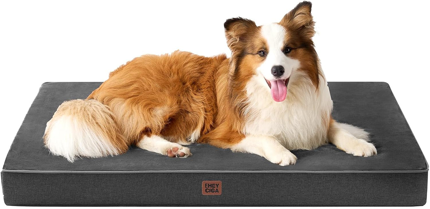 eheyciga-medium-memory-foam-dog-crate-bed-washable-30x20inch-grey-high-density-egg-crate-foam-waterproof-liner-removable-easy-clean-cover-non-slip-bottom-fits-crate-floor-and-sofa