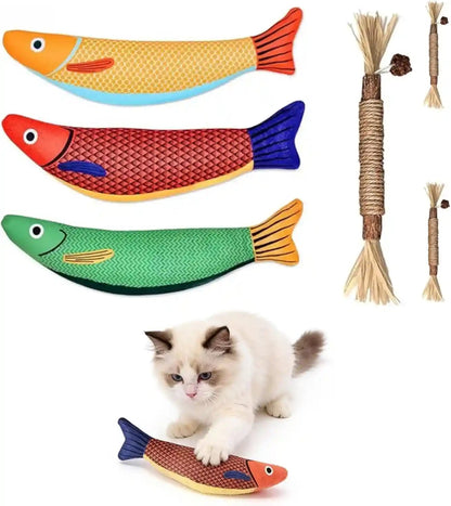 35Pack Cat Toys for Indoor Cats, Interactive Cat Toys with Catnip Toy, Kicker Toy, Crinkle Balls, Cat Ball Toy, Cat Spring Toy, Cat Chew Toy for Adult Cats & Kitten7