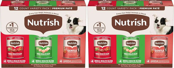 Nutrish Beef Paté Wet Dog Food, 13 Oz. Can, (Pack of 12) (Rachael Ray)15