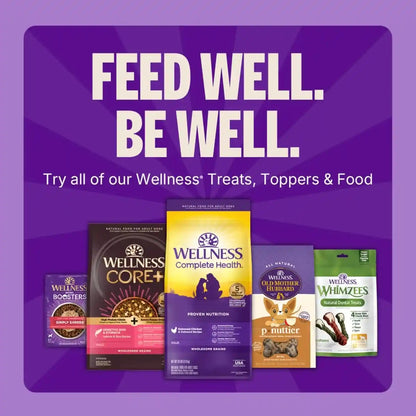 Wellness Soft Puppy Bites Dog Training Treats, Natural, Grain Free, Lamb and Salmon Recipe, 8 Oz Bag8