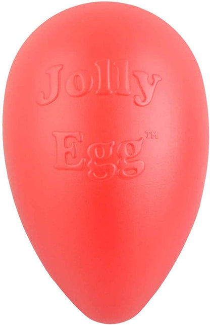 Jolly Pets Jolly Egg Dog Toy, 12 Inches/Large, Red4