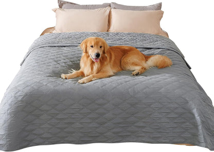 Luciphia 100% Waterproof Couch Cover Blanket for Dogs Anti-Slip Pet Couch Protector Sofa Mat Puppy Cat Blanket with Non-Slip Bottom, Navy Blue, 30X70 Inch24