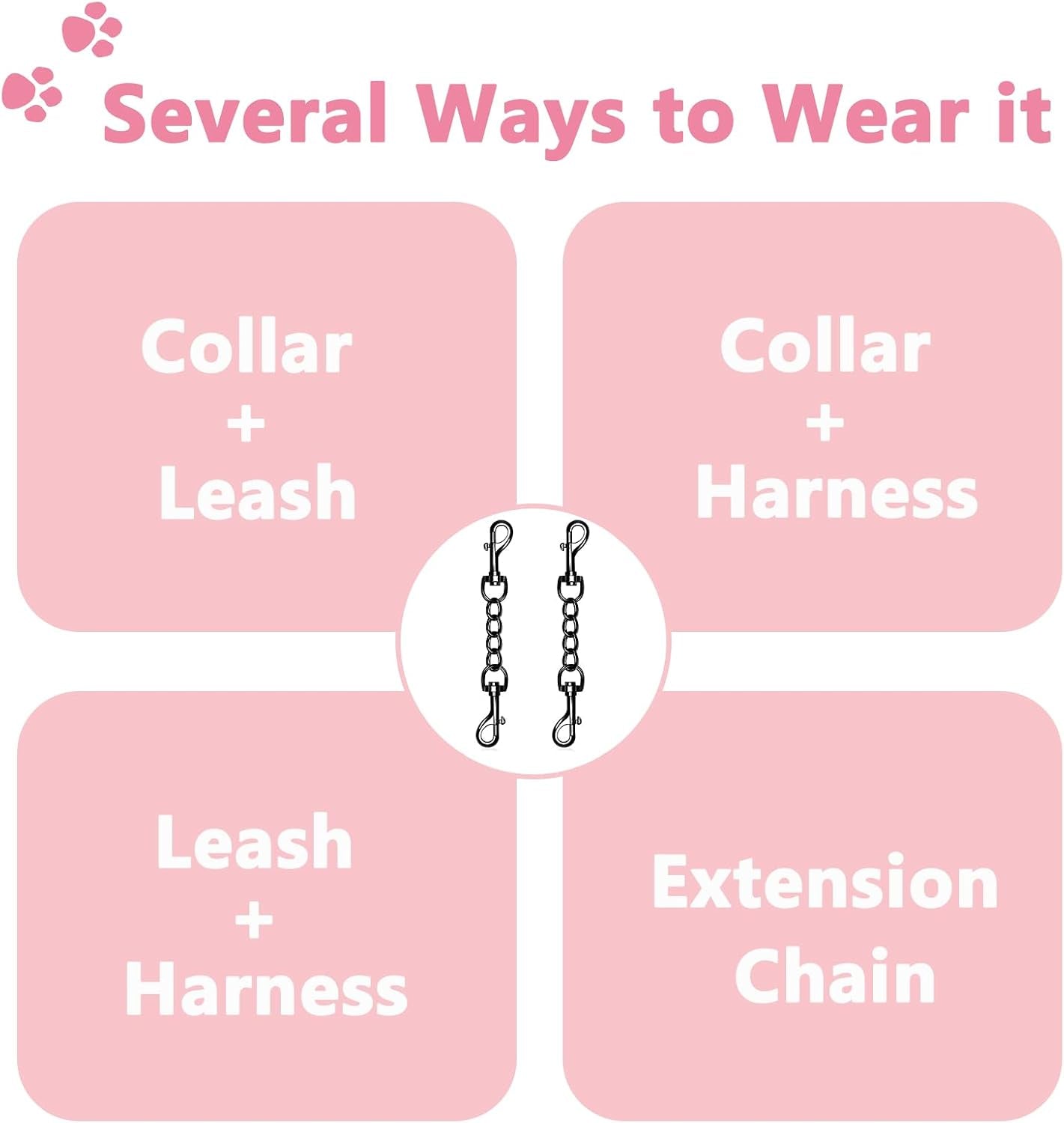 2-pcs-dog-collar-metal-safety-clip-harness-collar-leash-chain-connector-heavy-duty-double-end-spring-backup-buckle-clasp-escape-proof-safety-accessory-small-black
