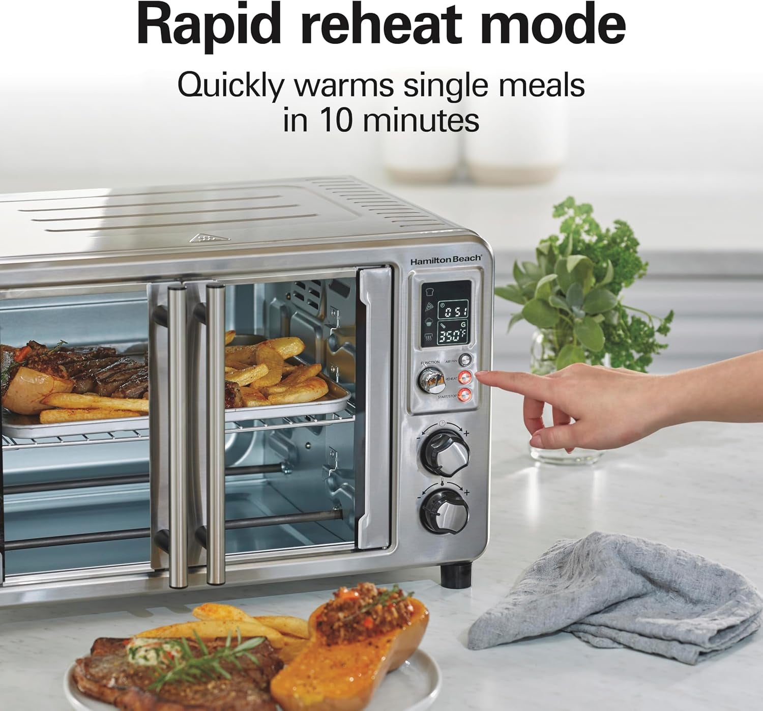 6-in-1-xl-digital-air-fryer-toaster-oven-combo-easy-access-french-doors-bake-broil-toast-pizza-reheat-functions-0-9-cu-ft-capacity-stainless-steel-31191j