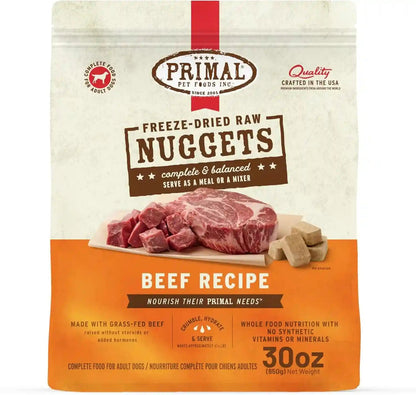 Primal Freeze Dried Dog Food Nuggets, Chicken; Complete Balanced Meal, Topper or Treat; Premium, Healthy, Grain Free, High Protein Raw Dog Food, 14 Oz | Complete & Balanced Nutrition, Meal, Topper or Treat, Grain-Free, High Protein, No Synthetic Vitamins & Minerals27
