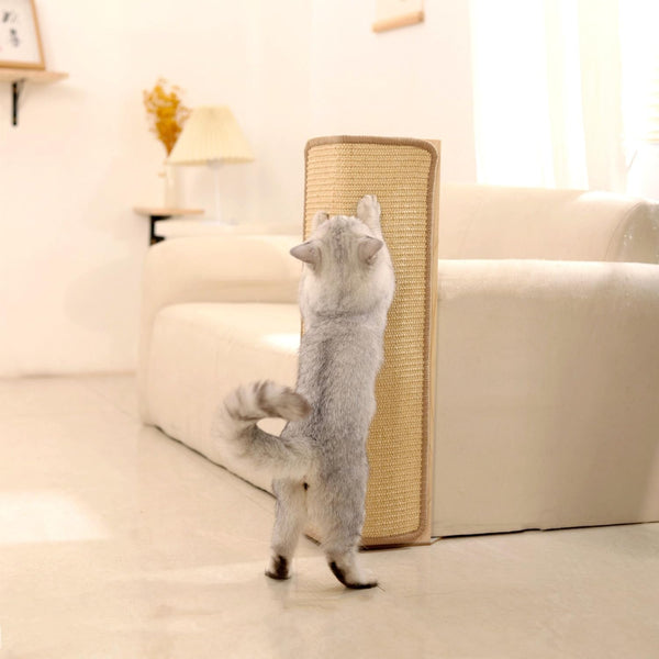 SHENGOCASE 2-Pack 24.5" Tall Sofa Couch Corner Cat Sisal Scratcher, Scratching Post,Scratch Post, Couch Protector, Replaceable Scratch Pad Mat3