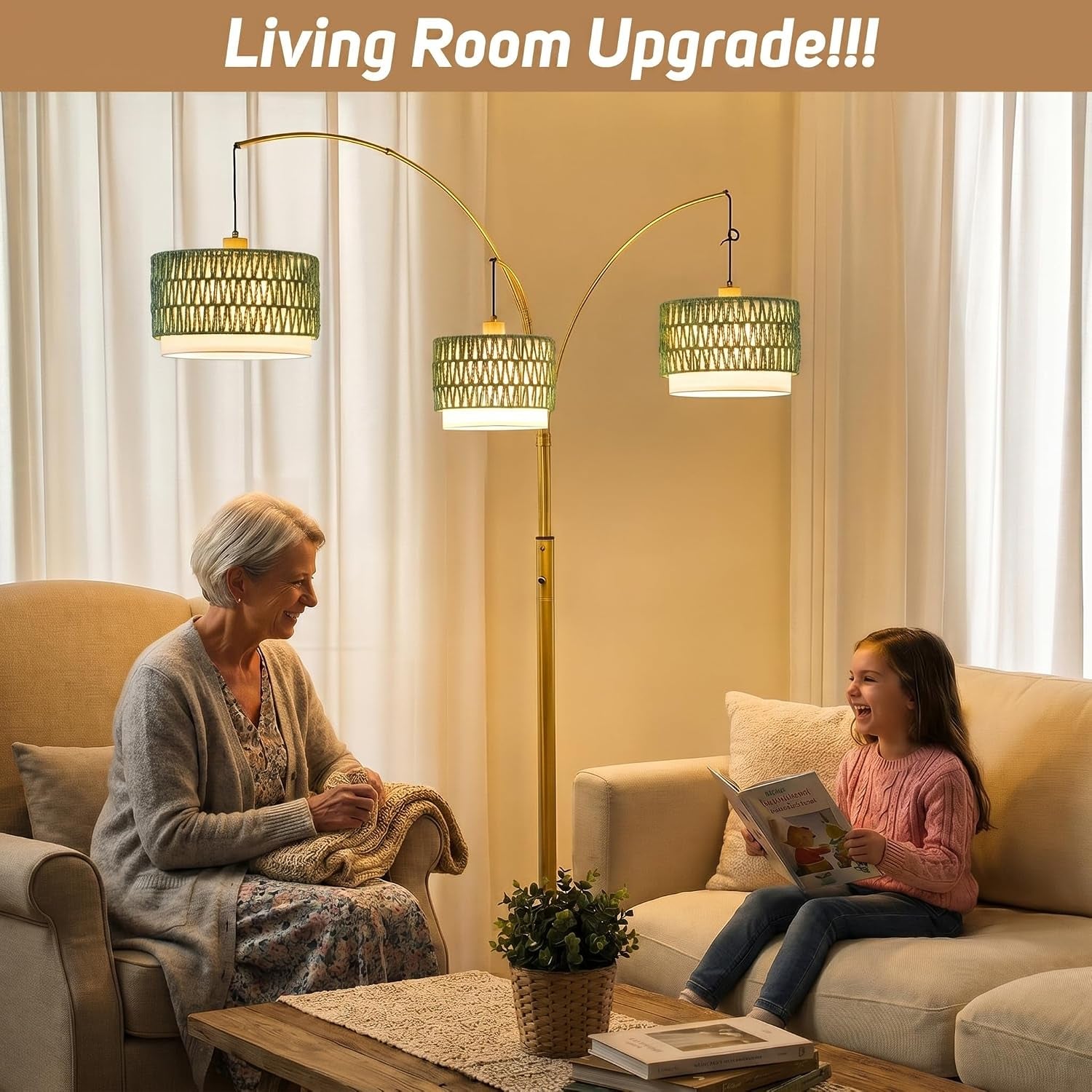 3-light-arc-rattan-floor-lamp-for-living-room-80-gold-boho-lamp-heavy-natural-marble-base-1-2-3-light-rotary-switch-double-layer-green-wicker-fabric-shades-for-coastal-style-8-ft-ceilings