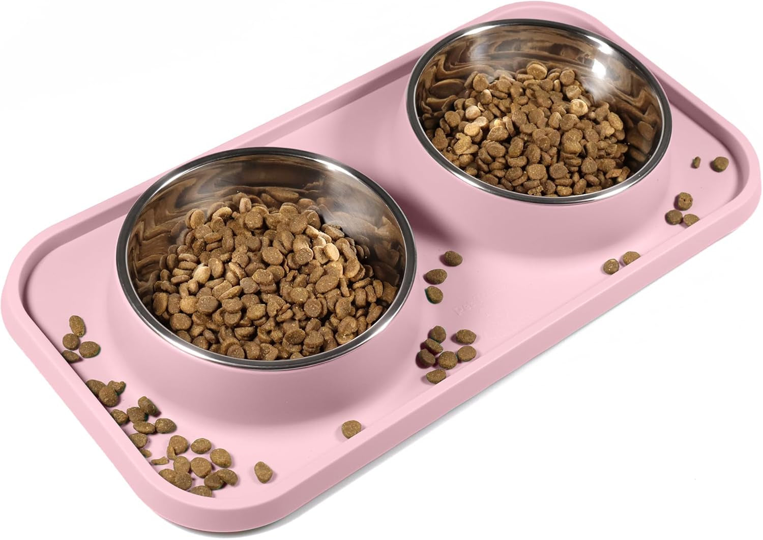 l-d-dog-cat-food-bowls-cat-bowls-non-skid-and-non-spill-silicone-pads-with-pp-stand-removable-stainless-steel-food-and-water-dishes-for-cats-small-size-dogs