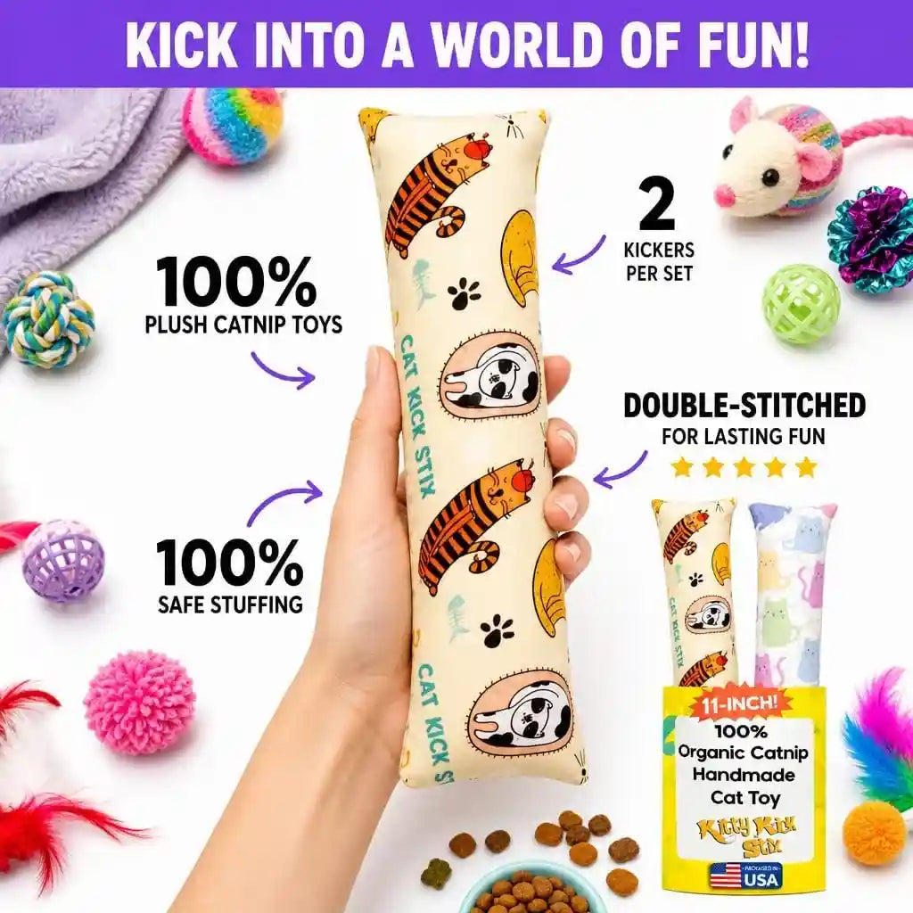 kitty-kick-stix-set-of-2-11-durable-kicker-cat-toy-catnip-kicker-for-cats-kittens-interactive-toys-for-cats-cat-kick-stick-100-potent-organic-catnip-for-indoor-cats