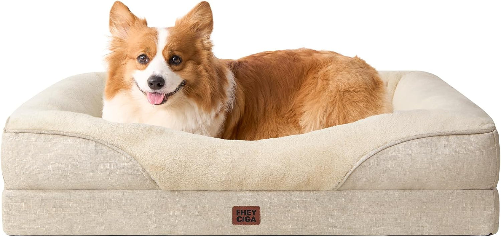eheyciga-orthopedic-xl-dog-bed-for-large-sized-dog-42x30-inch-extra-large-memory-foam-dog-couch-bed-with-sides-waterproof-liner-washable-removable-cover-bolster-pet-sofa-grey