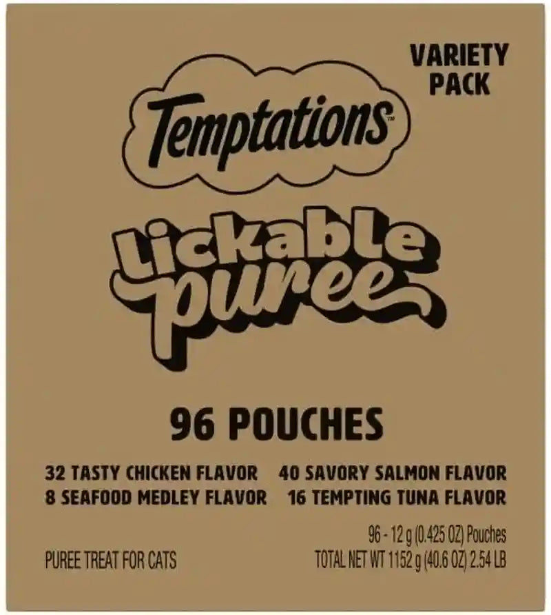 temptations-creamy-puree-squeezable-lickable-cat-treats-wet-cat-treats-with-salmon-0-42-oz-tubes-24-count-packaging-may-vary