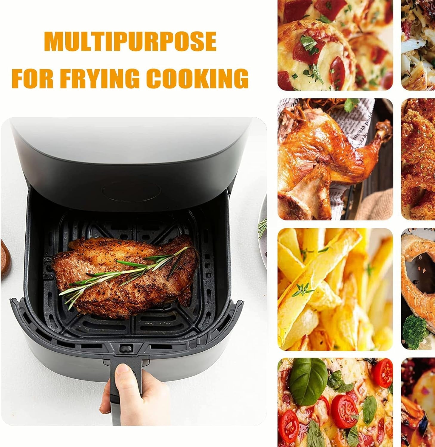 air-fryer-replacement-grill-pan-fit-for-cosori-air-fryer-5-qt-air-fryer-rack-replacement-parts-accessories-grill-plate-crisper-plate-tray-non-stick-dishwasher-safe