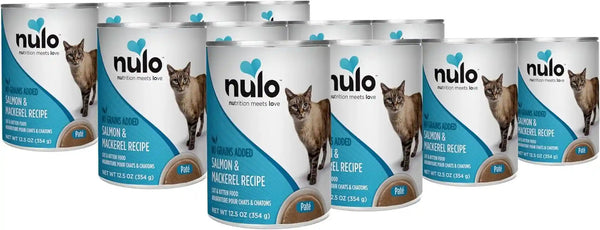 Nulo Turkey & Chicken Recipe Pate Wet Canned Cat Food, 12.5 Ounce (Pack of 12)12