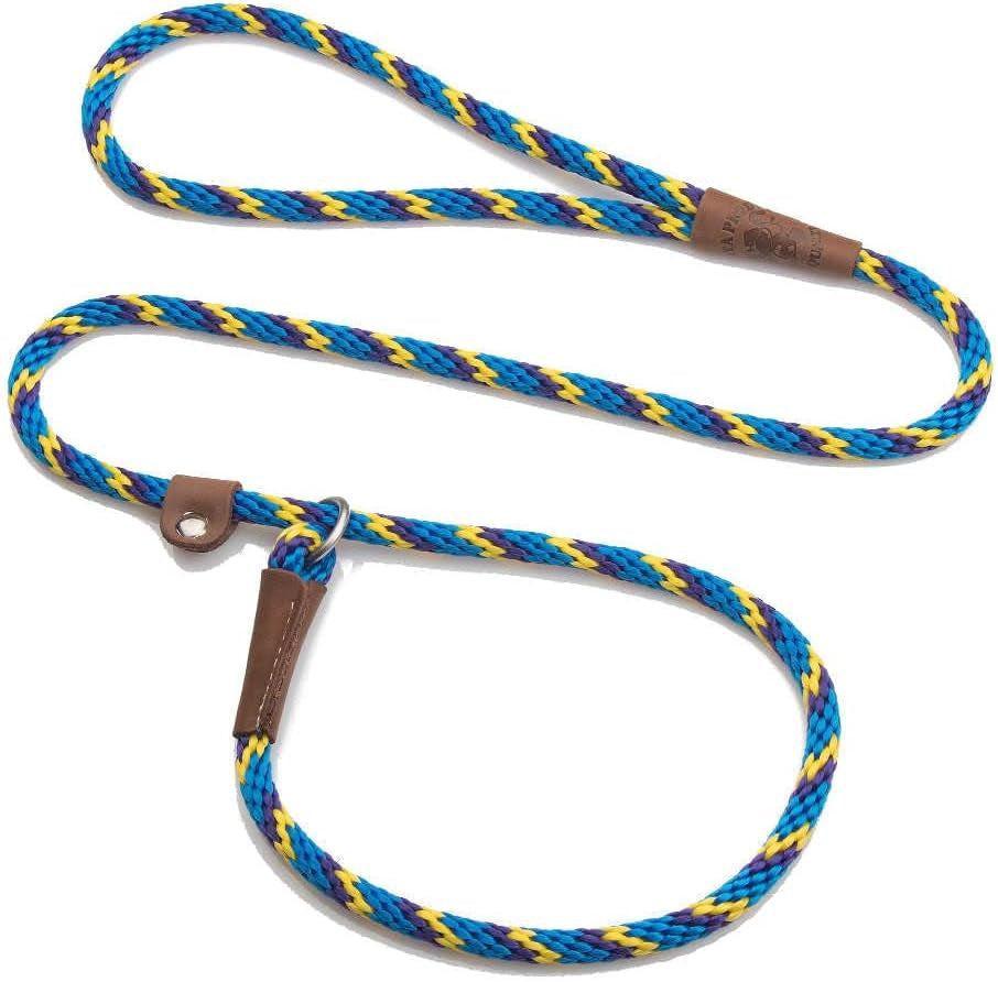 mendota-pet-slip-leash-dog-lead-and-collar-combo-made-in-the-usa-mocha-3-8-in-x-6-ft-for-small-medium-breeds