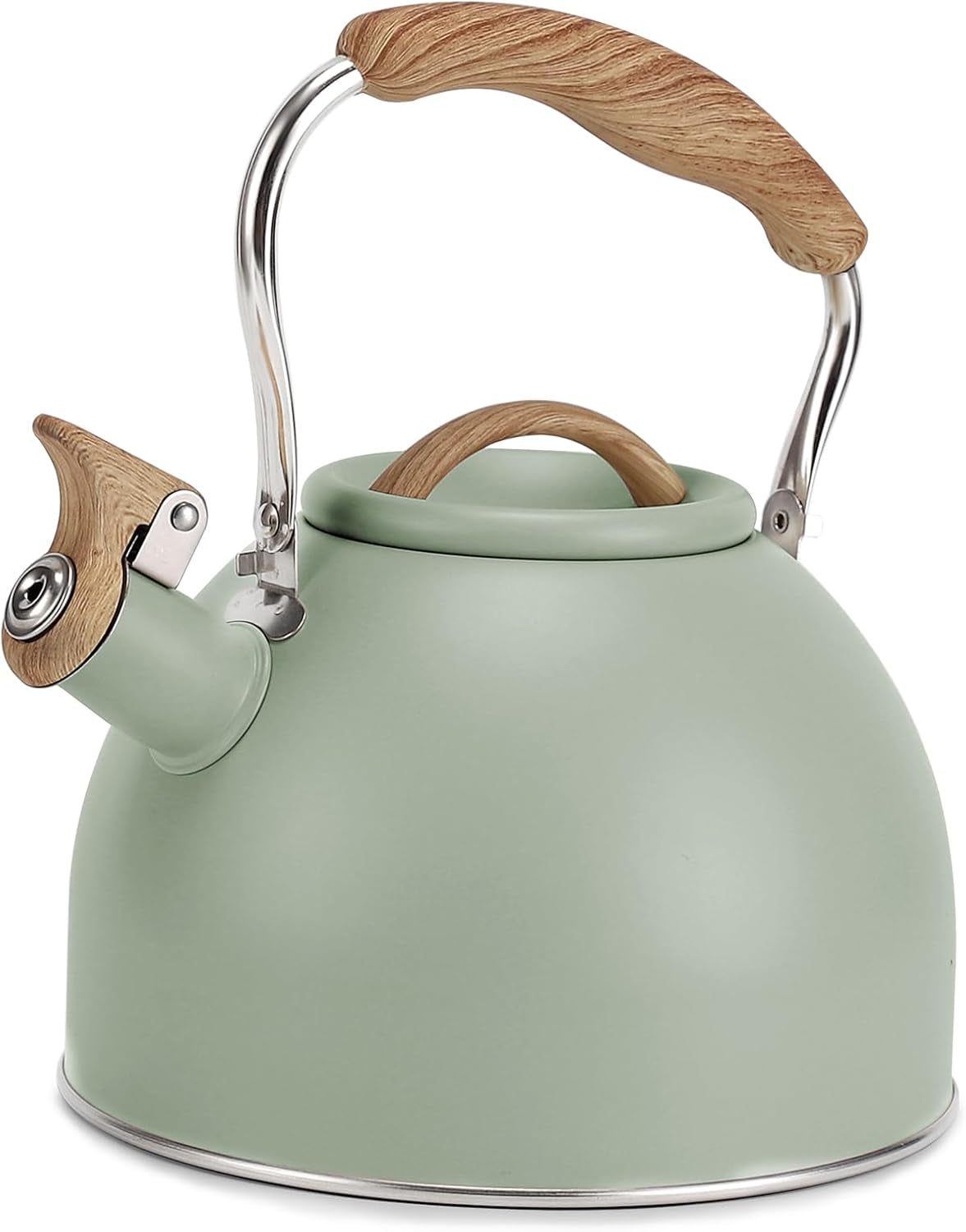 tea-kettle-100-oz-3-liter-whistling-tea-kettle-tea-pots-for-stove-top-food-grade-stainless-steel-with-wood-pattern-folding-handle-loud-whistle-kettle-for-tea-coffee-milk-green