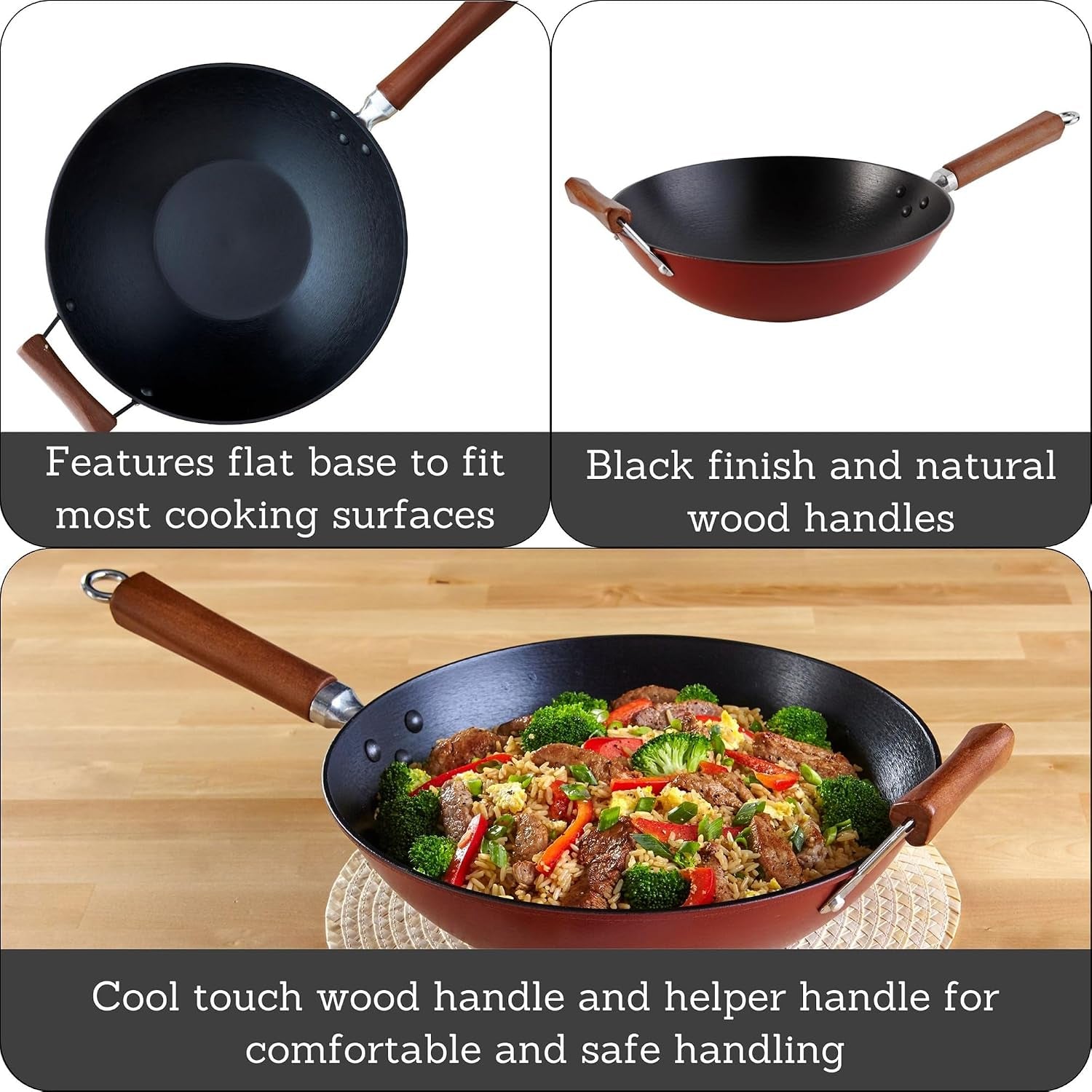 usa-gkg-61021-light-cast-iron-wok-14-red-handles-ideal-for-stir-frying-and-deep-frying-great-for-everyday-cooking