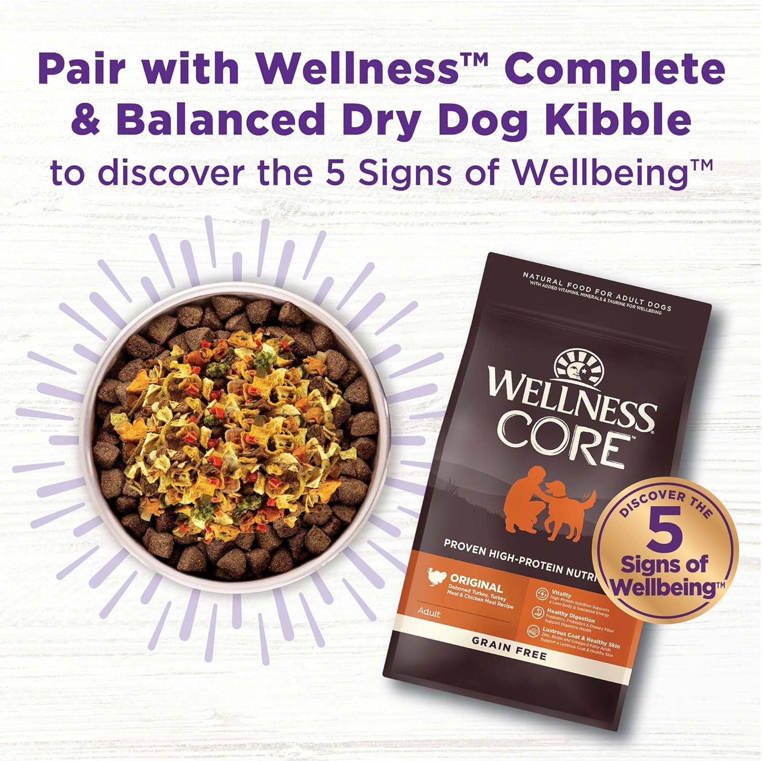 wellness-bowl-boosters-digestive-health-dog-food-topper-with-freeze-dried-pieces-for-small-medium-and-large-breeds-sensitive-stomach-grain-free-natural-chicken-recipe-4-oz-bag